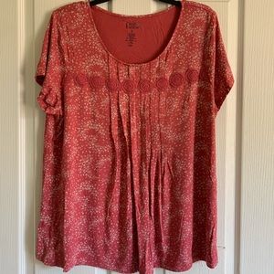 Croft and Barrow Coral Shirt